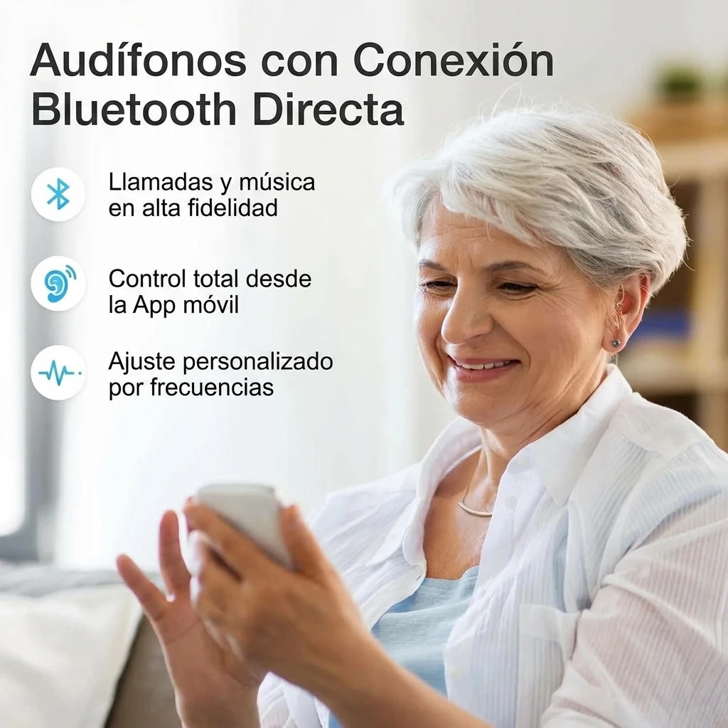 Transmisión Bluetooth 5.3 directa para llamadas y audio